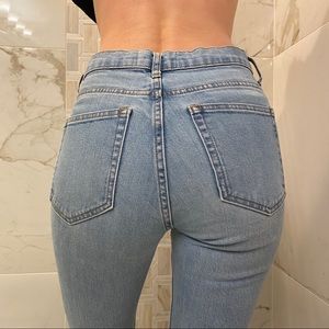 Everlane light wash jeans